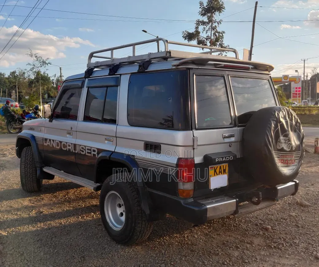 Toyota Land Cruiser 2002 Silver