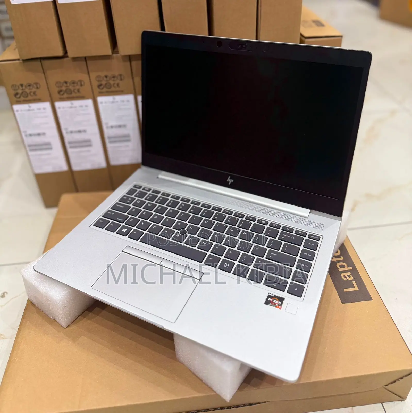 New Laptop HP EliteBook 745 8GB AMD Ryzen SSD 256GB
