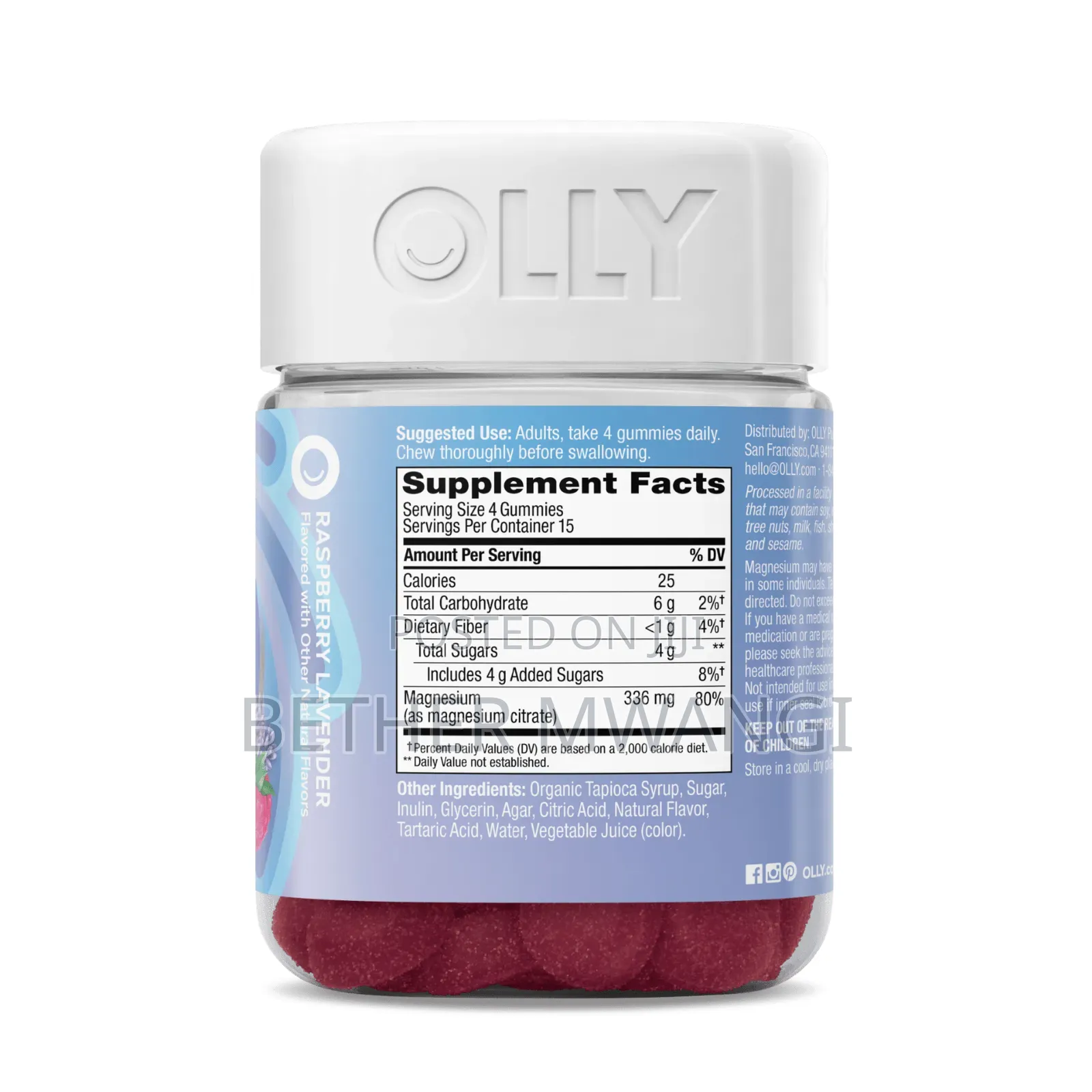 The Olly Relaxing Magnesium Gummies in Kenya