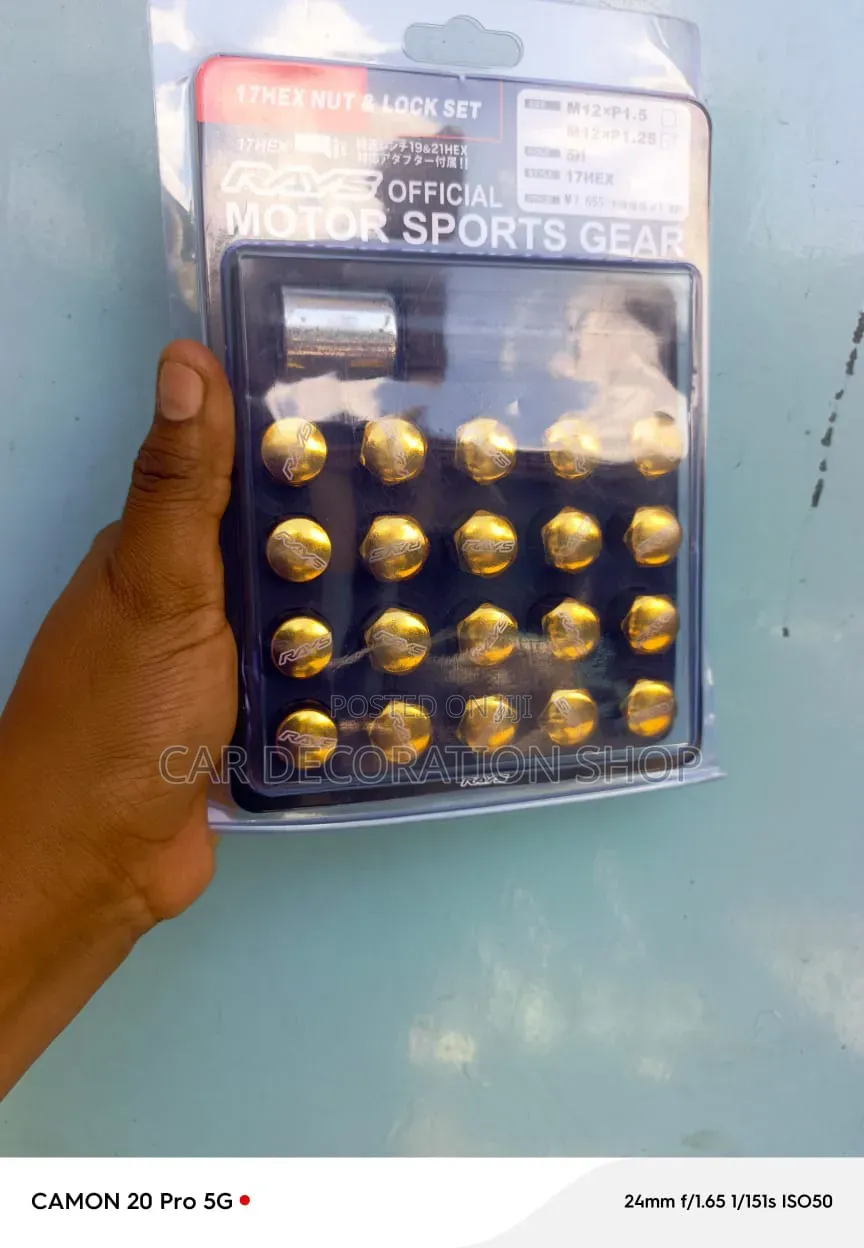 Volk Racing Style Subaru Nuts With 12*1.25 Threads