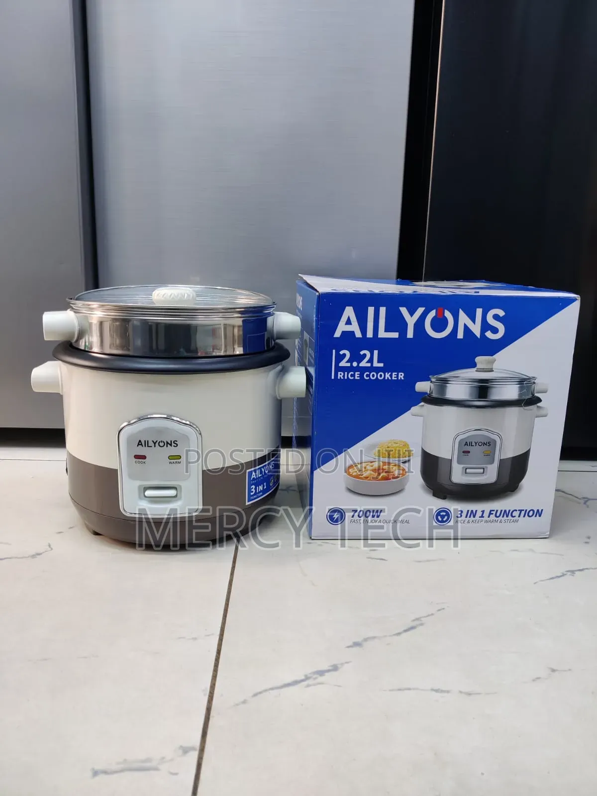 AiLyons Rice Cooker 2.2L