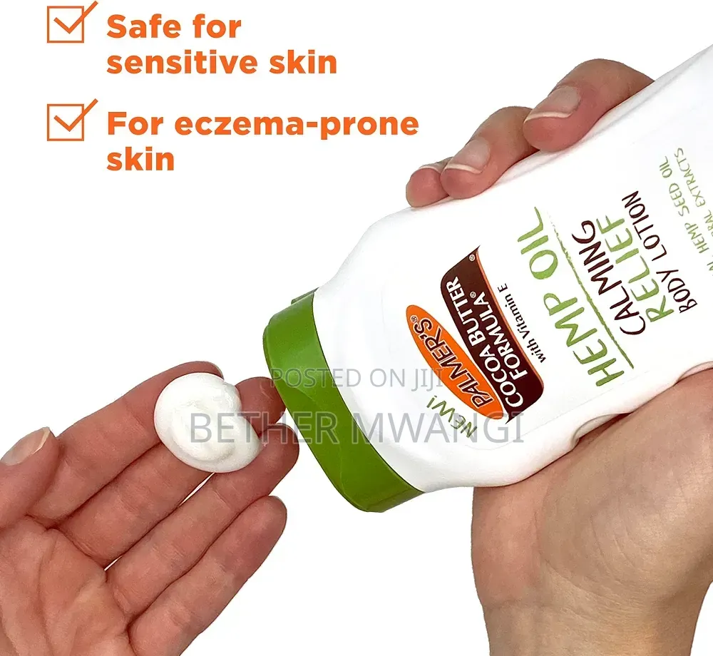 Palmer's Cocoa Butter Formula Hemp Oil Calming Relief Body Lotion