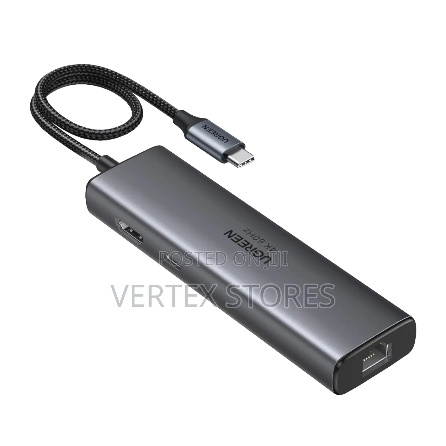 UGREEN CM512 6-in-1 USB-C Docking Station - Gray