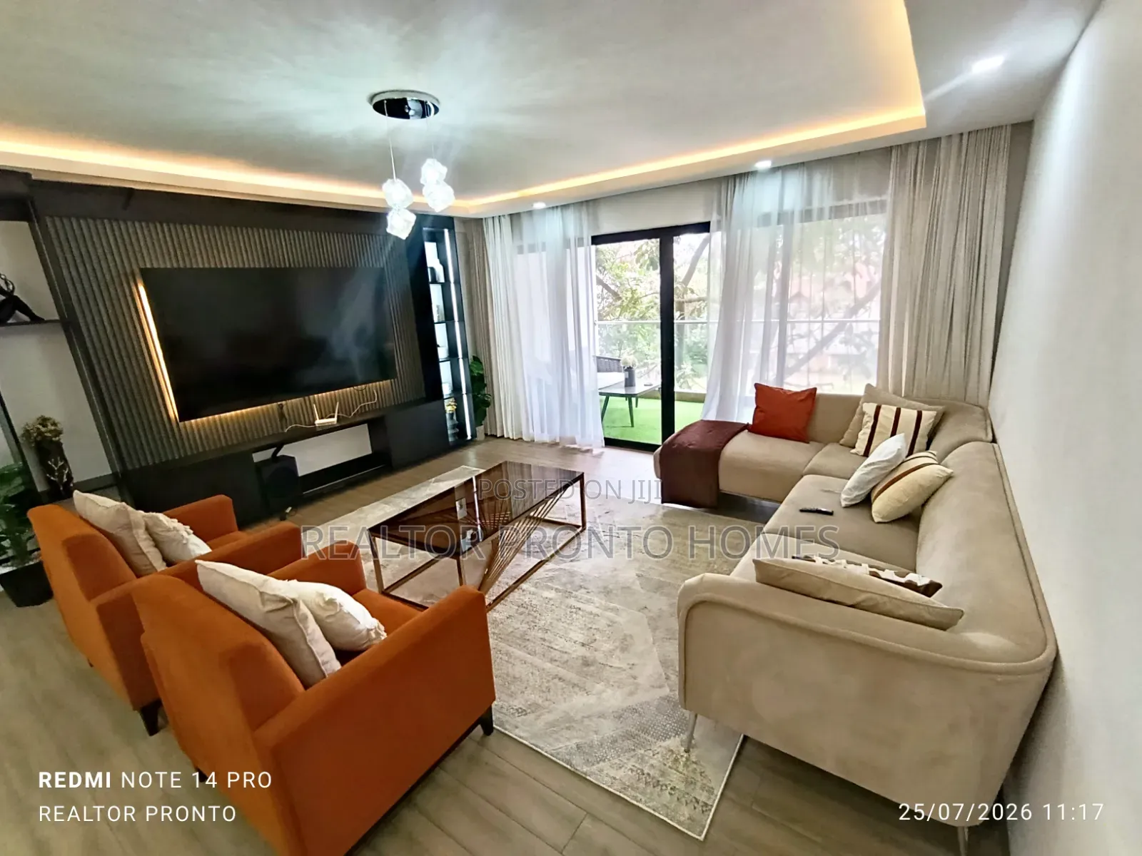 Furnished 3bdrm Apartment in Valley Arcade for rent