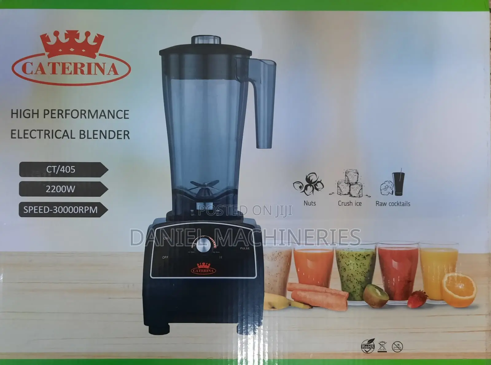 Catrina Commercial Blender 2200w