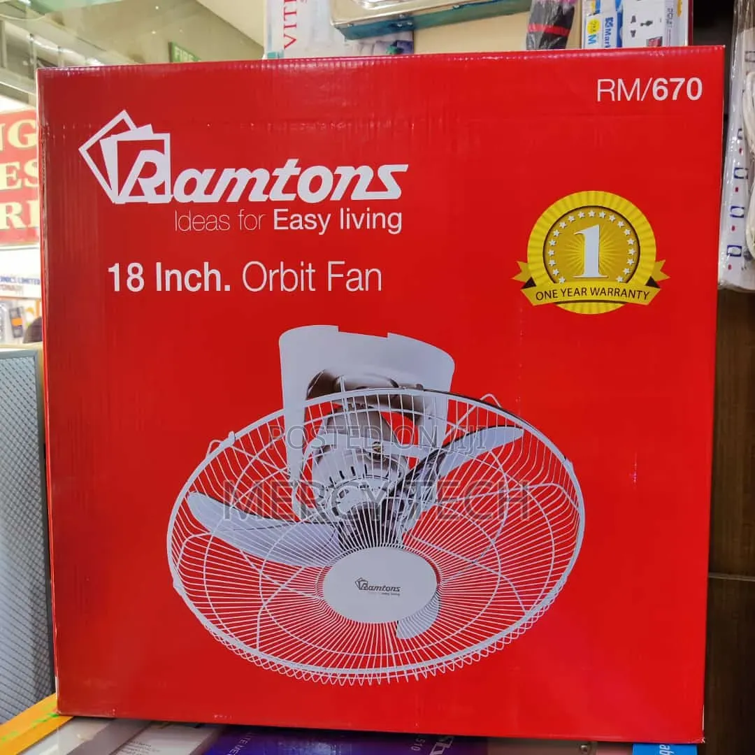 Ramtons Orbit Fan 18"