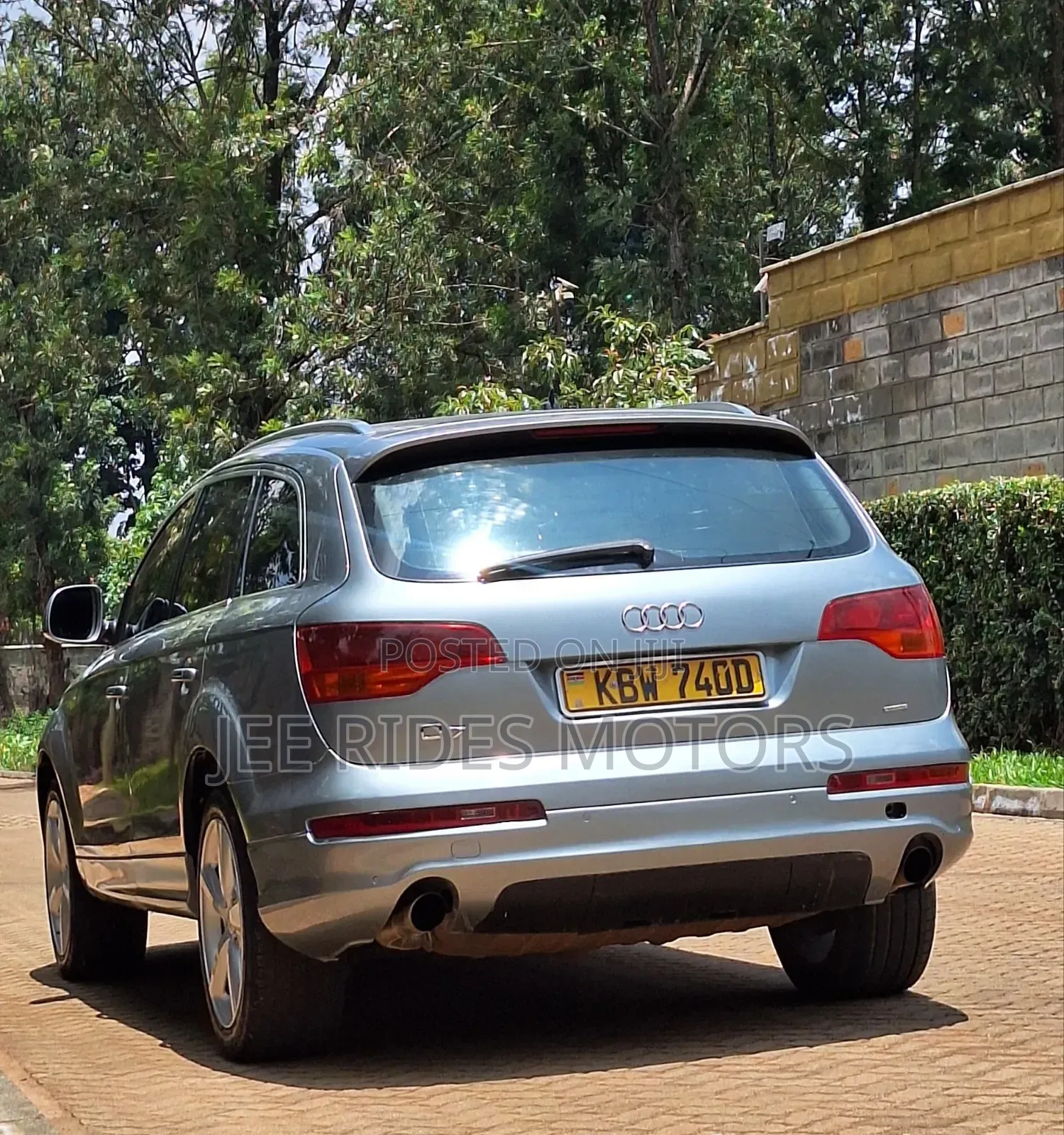 Audi Q7 3.0 TDI Quattro Tiptronic 2007 Blue