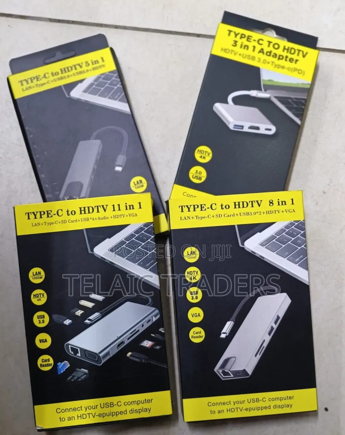 5 in 1 Type C USB Hub
