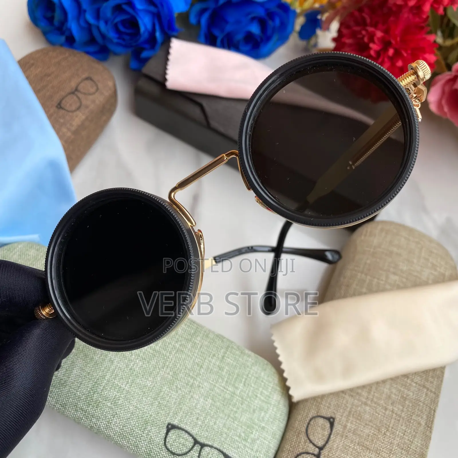 Adjustable 9 Gear Sun Dimming Glasses