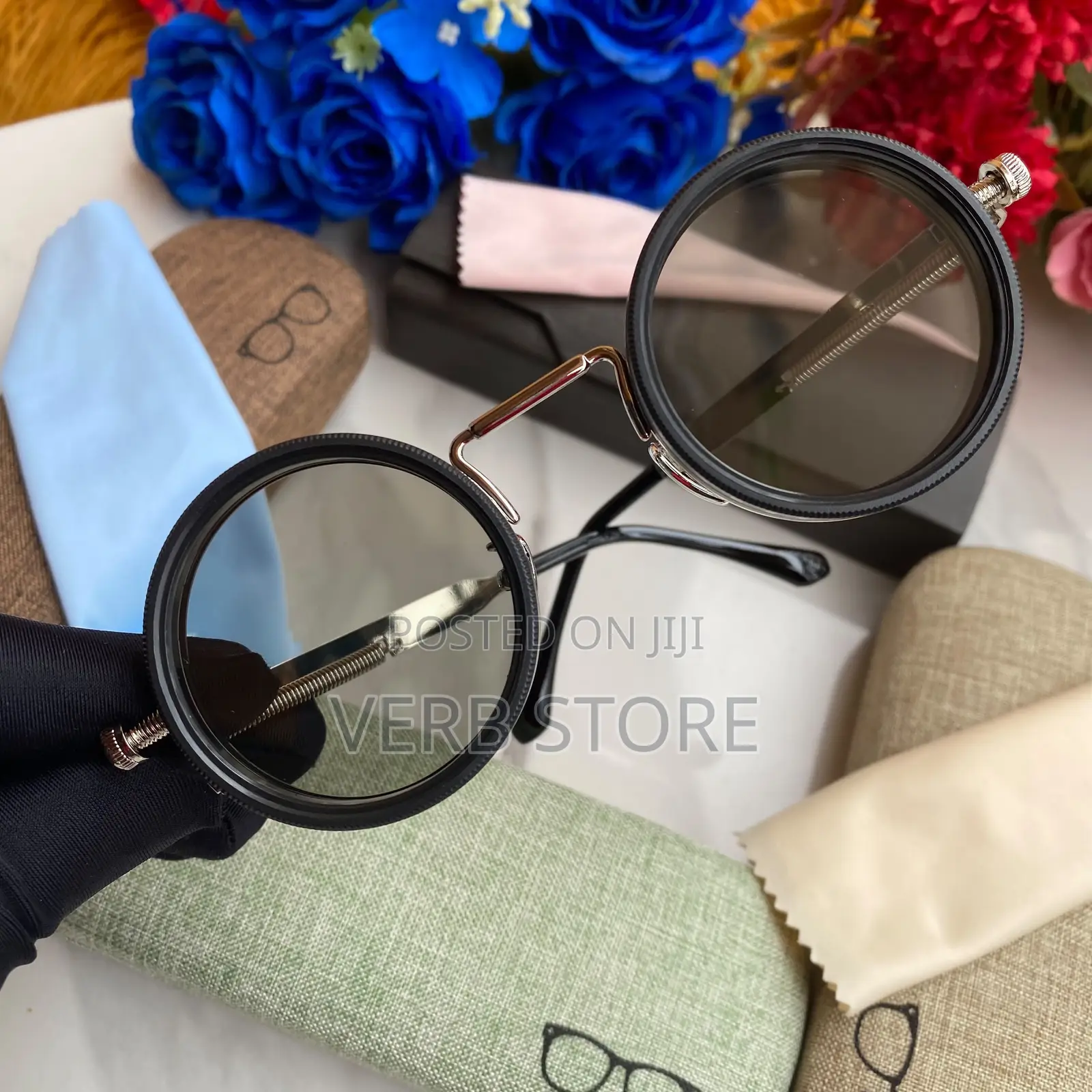 Adjustable 9 Gear Sun Dimming Glasses