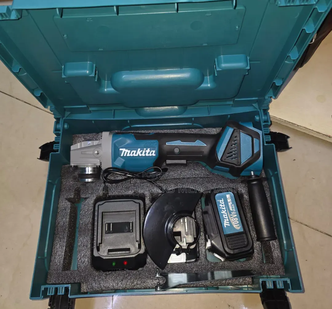 Cordless/Rechargeable Angle Grinder 108v