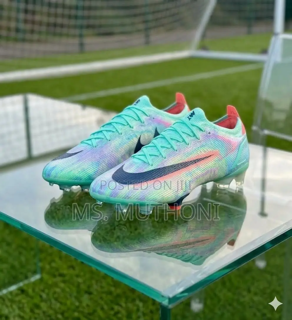 Green / Aqua Mist / Fusion Pink  Nike Mercurial Firm Ground Size 40-45