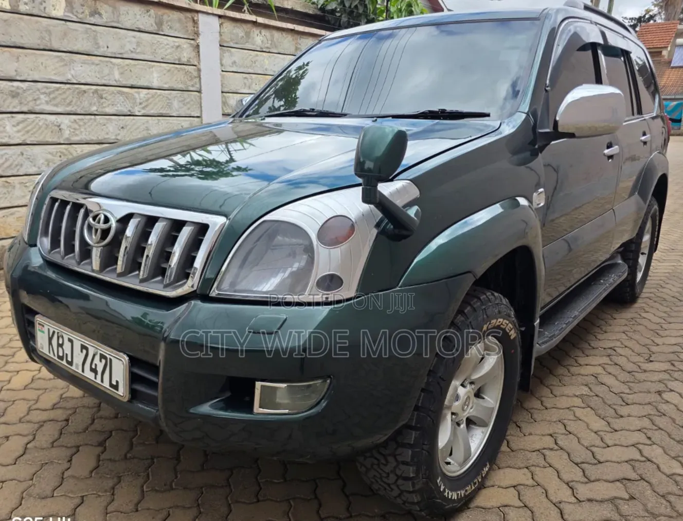 Toyota Land Cruiser Prado 2004 Green
