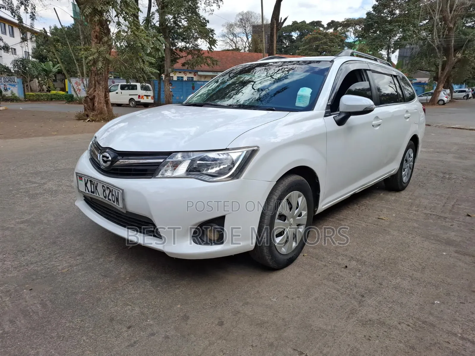 Toyota Corolla Fielder 2015 White