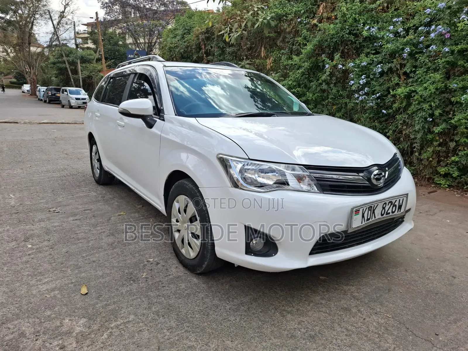 Toyota Corolla Fielder 2015 White