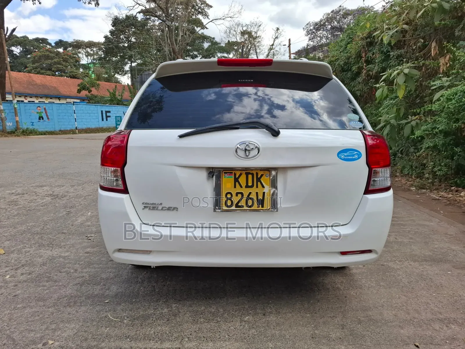 Toyota Corolla Fielder 2015 White