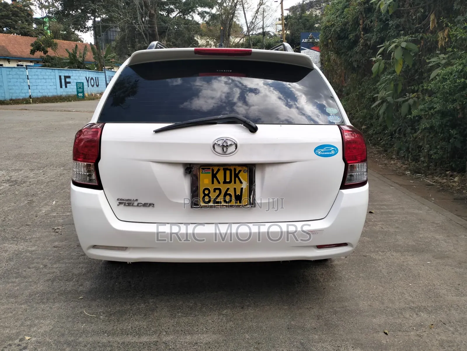 Toyota Corolla Fielder 2015 White