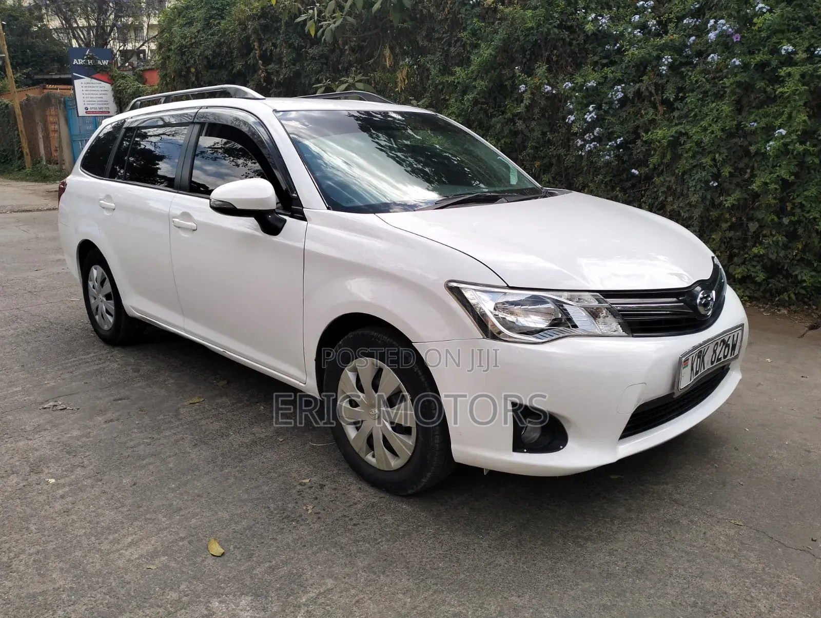 Toyota Corolla Fielder 2015 White