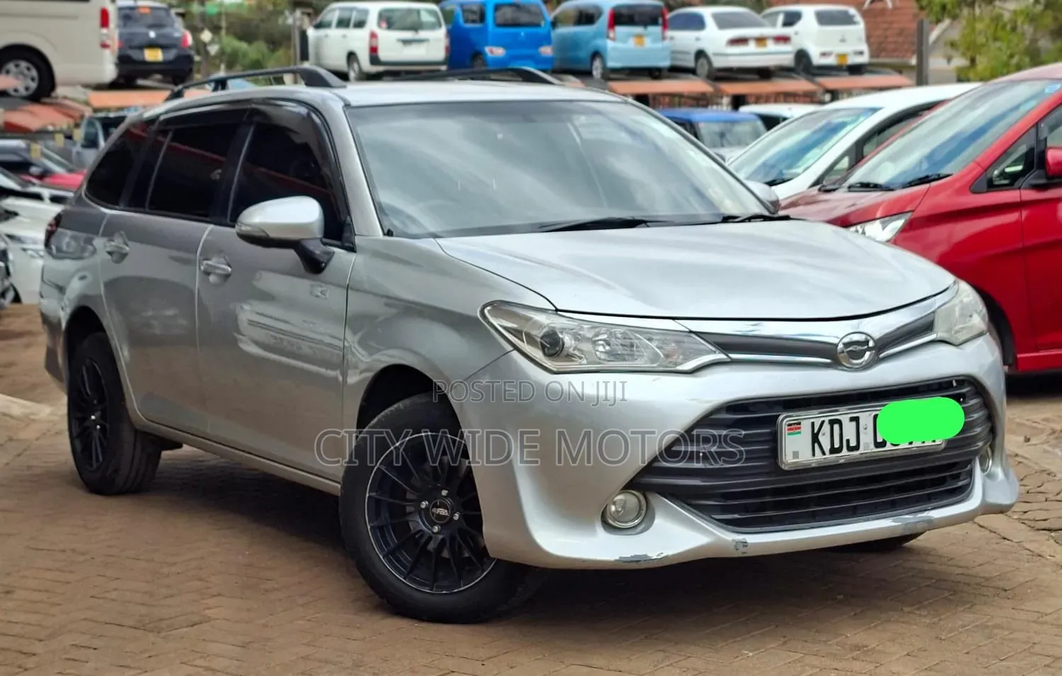 Toyota Corolla Fielder 2015 Silver