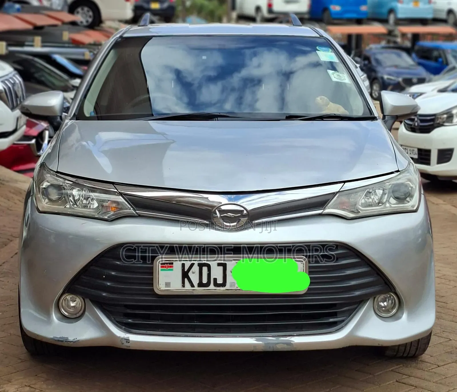 Toyota Corolla Fielder 2015 Silver