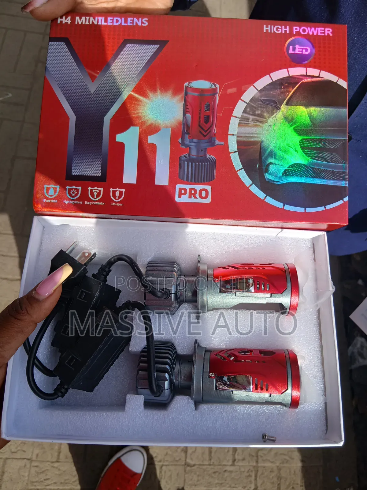 Led Lens Y11 New Mini Projector/ Y11 Headligts Bulbs