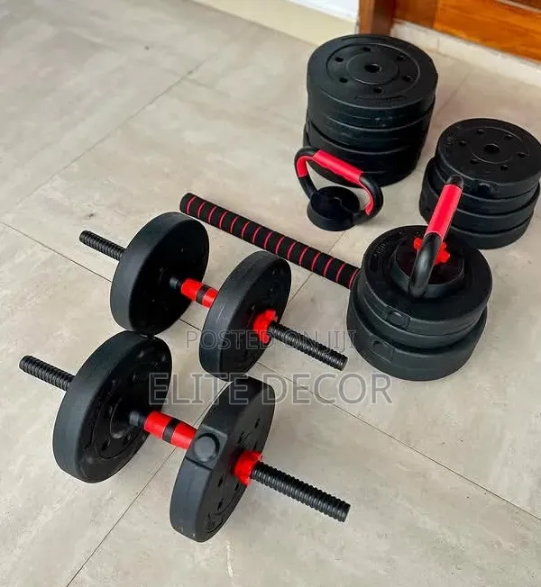 50KG 6-in-1 Adjustable Kettlebell Weight Set – Home Gym