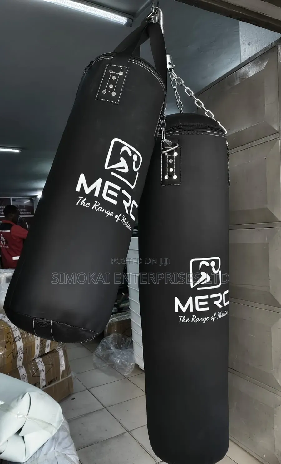 Merc Punching Bag 50Kg Hanging