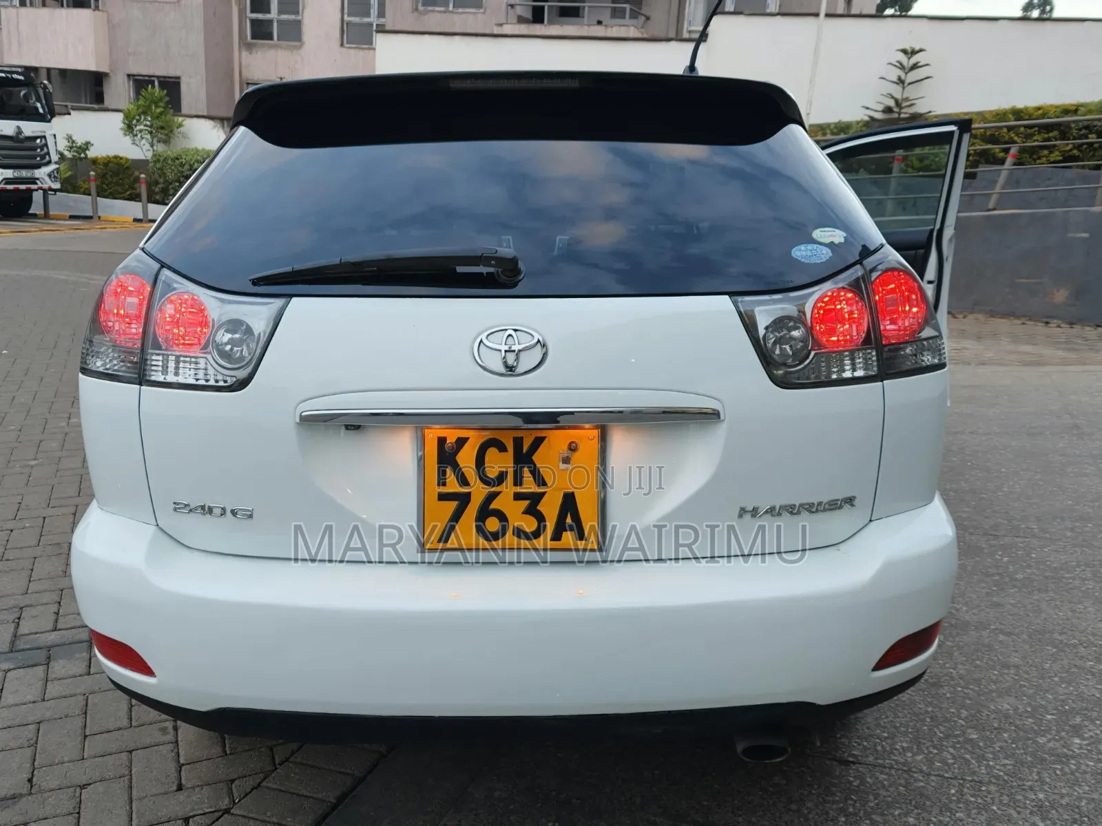 Toyota Harrier 2010 White