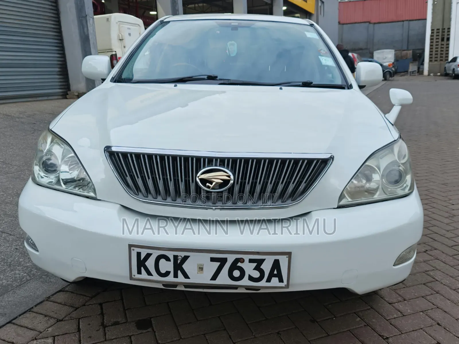 Toyota Harrier 2010 White