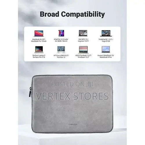 UGREEN LP187 12.9 Inch Laptop Sleeve Case -GRAY