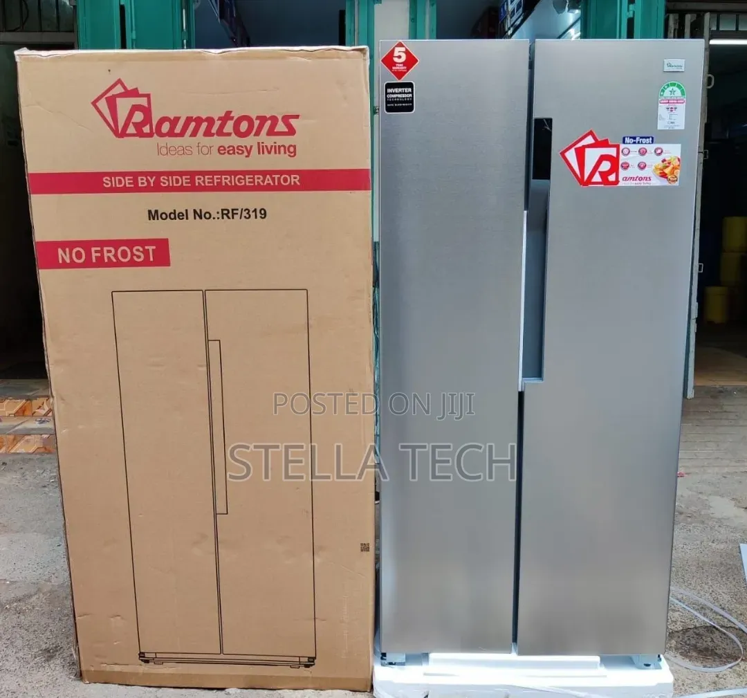 Ramtons Side by Side Fridge No Frost 430Litres RF319
