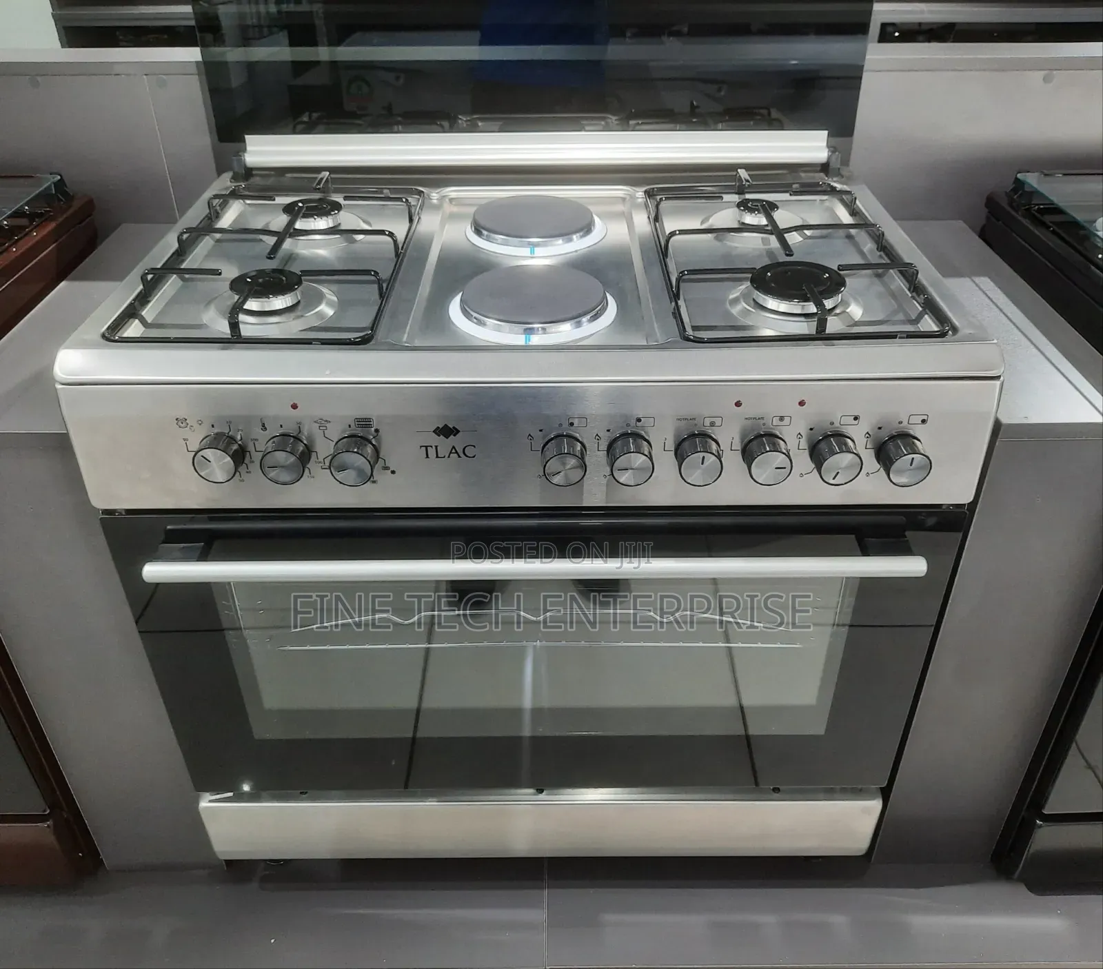 60*90 Tlac 4+2 Standing Cooker With Electric Oven .