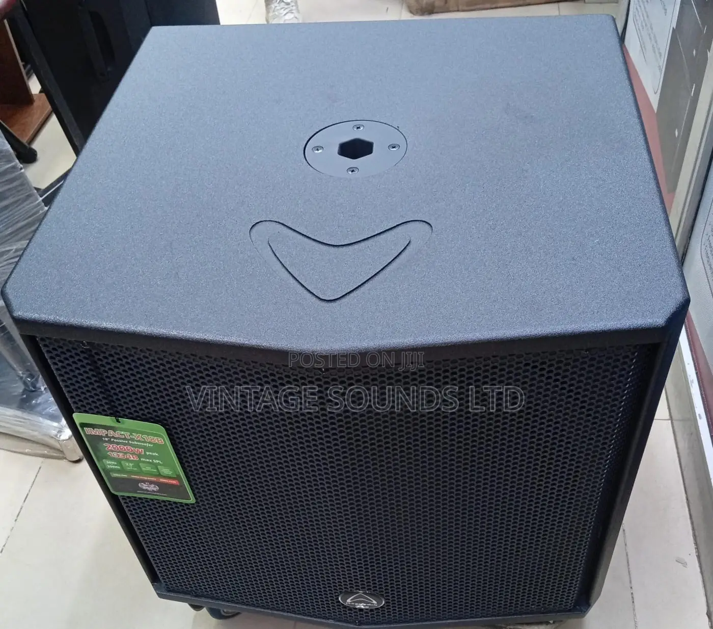 Wharfedale Pro Impact-X18b 18" Passive Subwoofer - 2000W