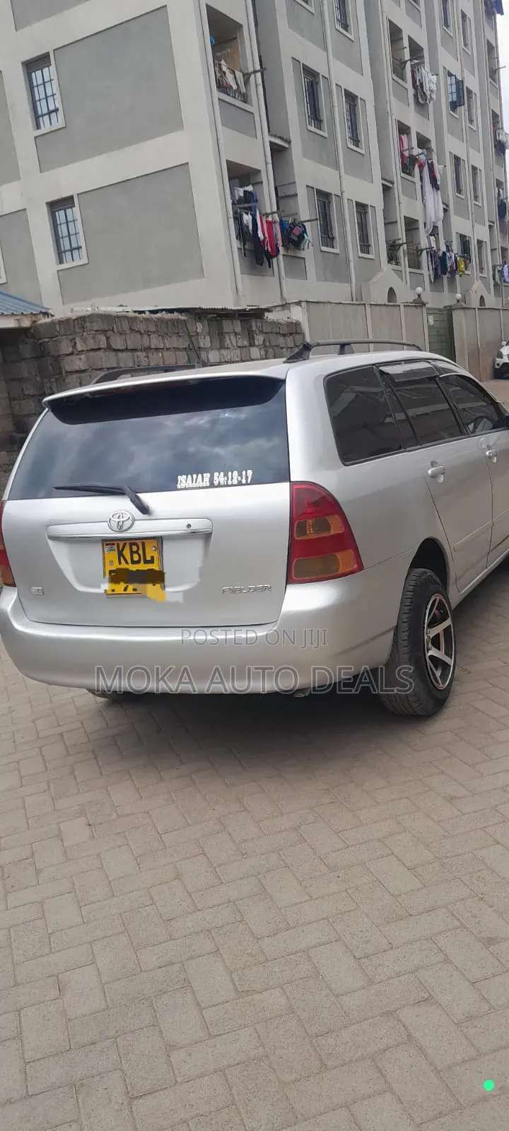 Toyota Corolla Fielder 1.5 Petrol FWD 2003 Silver