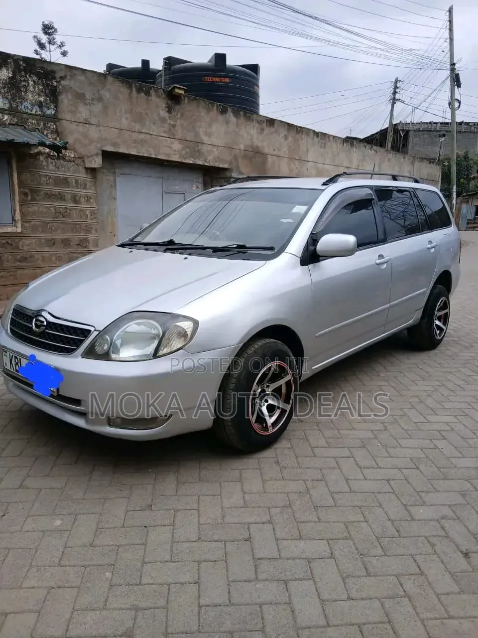 Toyota Corolla Fielder 1.5 Petrol FWD 2003 Silver