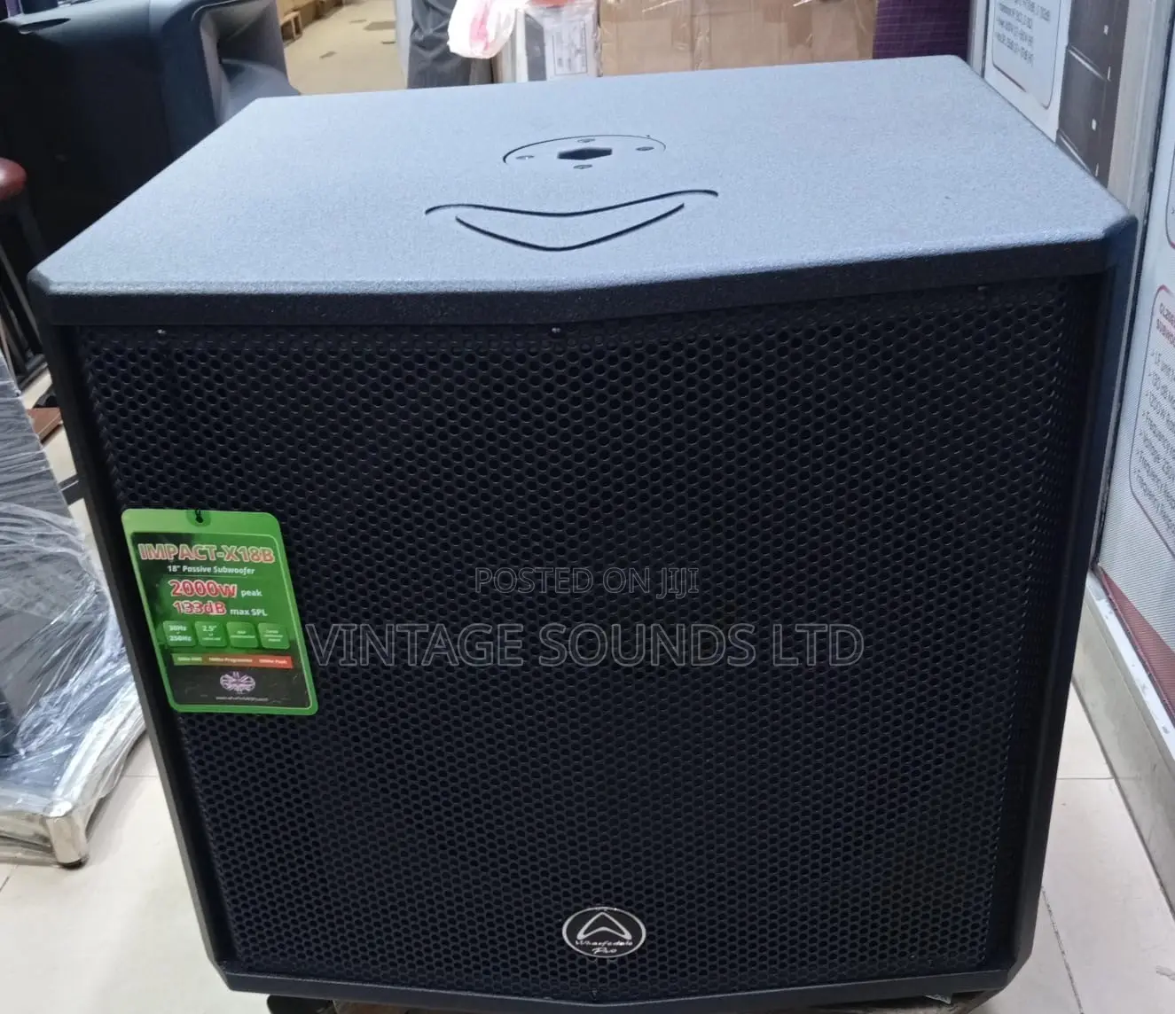 Wharfedale Impact X18B 18" DJ/Live Sound Sub Bass Cabinet