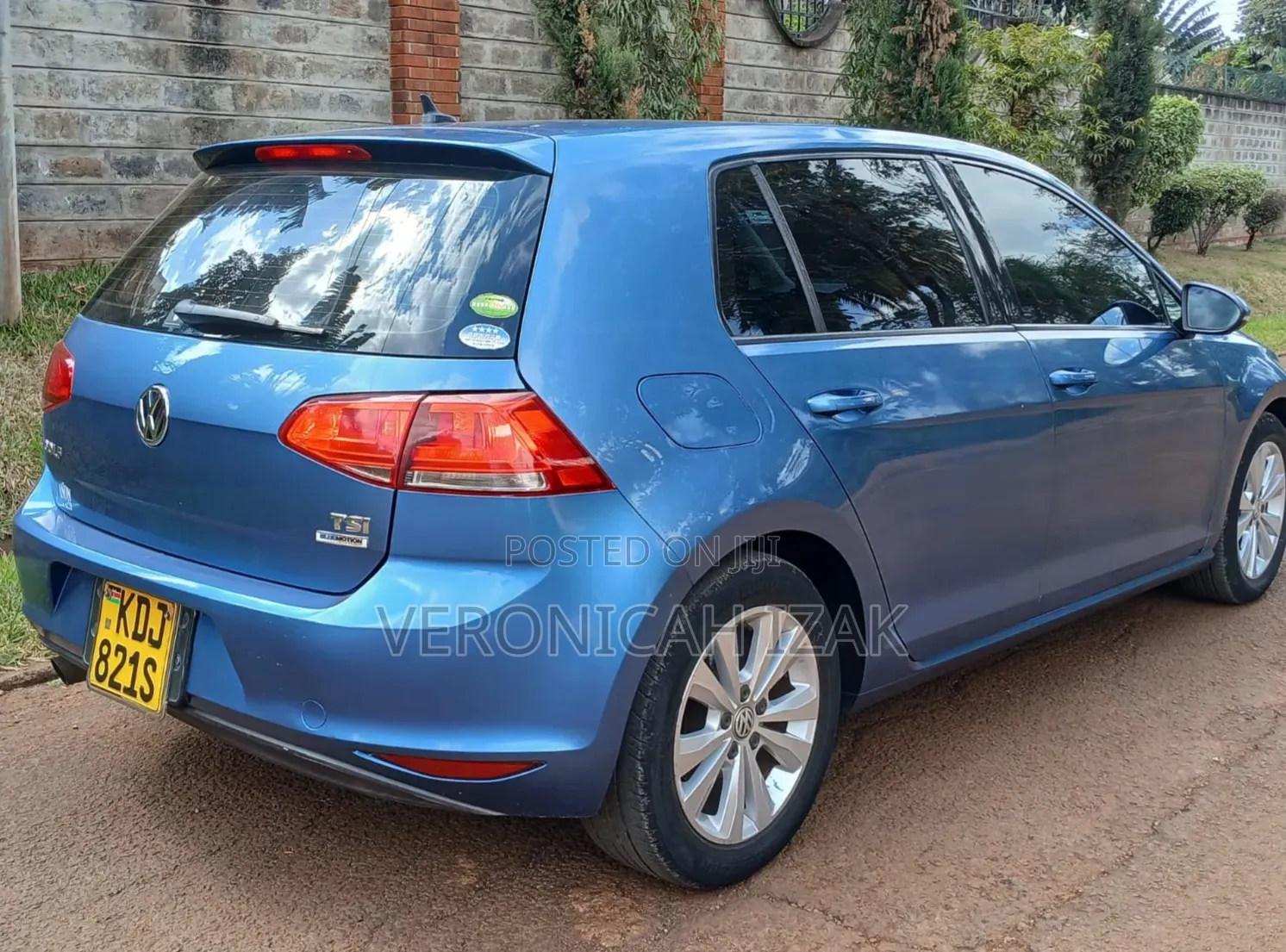 Volkswagen Golf 2015 Blue