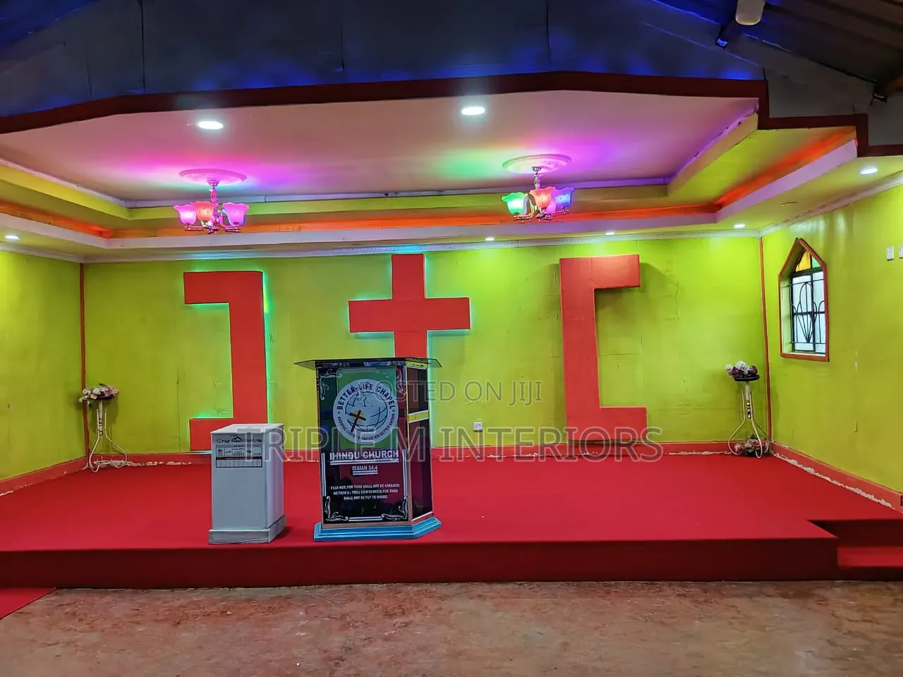 Modern Wall to Wall Delta 4mm Carpet  for Churches, Offices