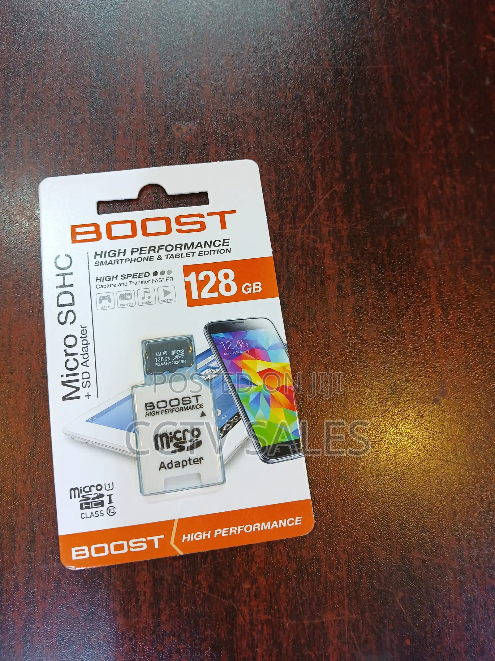 Premium Boost128gb Memory Card for Security Cameras