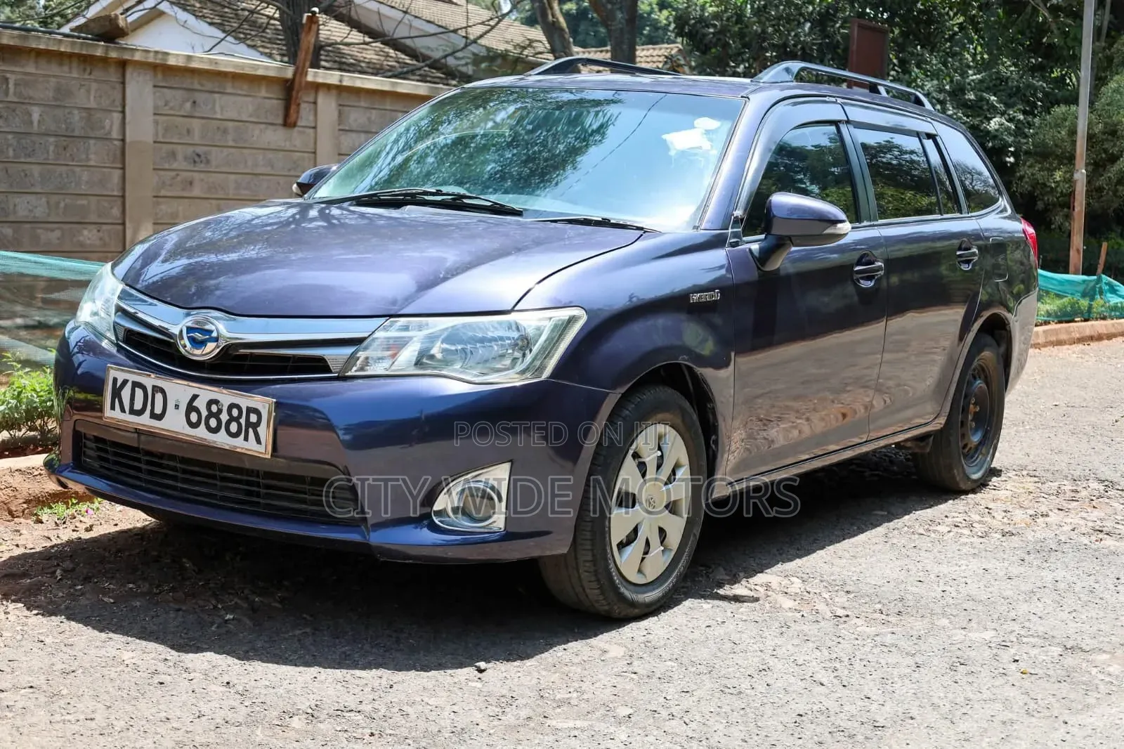 Toyota Corolla Fielder 2014 Purple