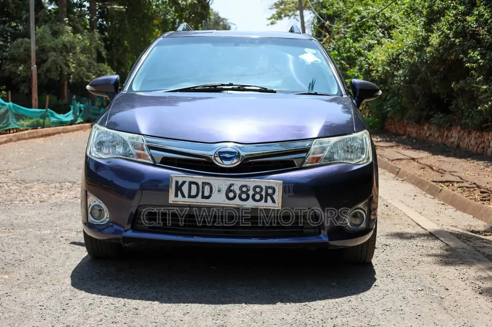 Toyota Corolla Fielder 2014 Purple