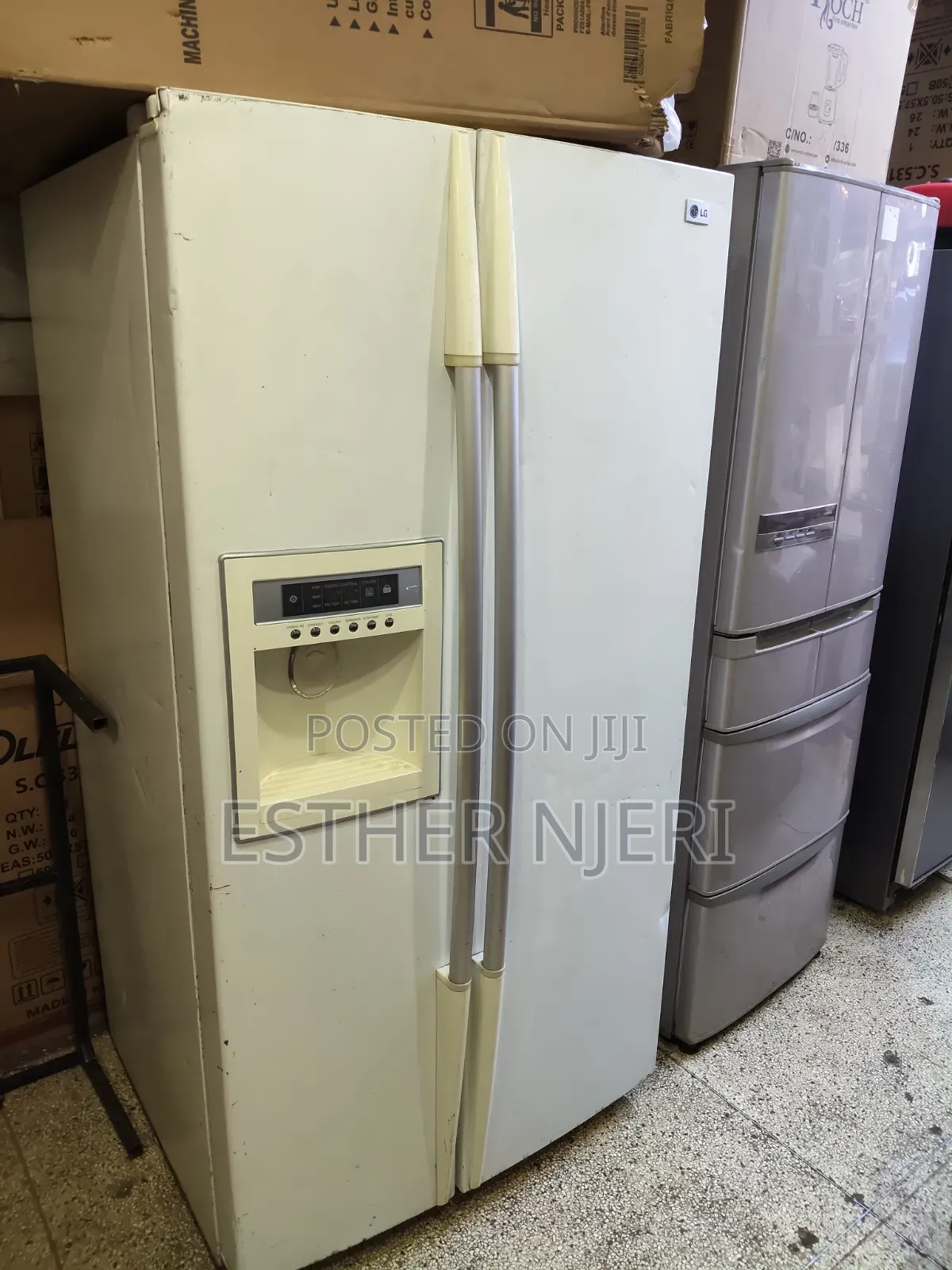 LG Twin Doors Fridge Available