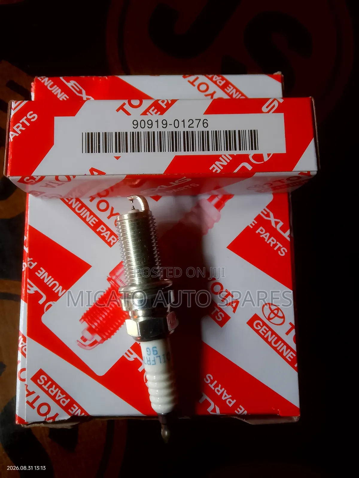 Genuine Toyota Spark Plugs DILFR7K9G