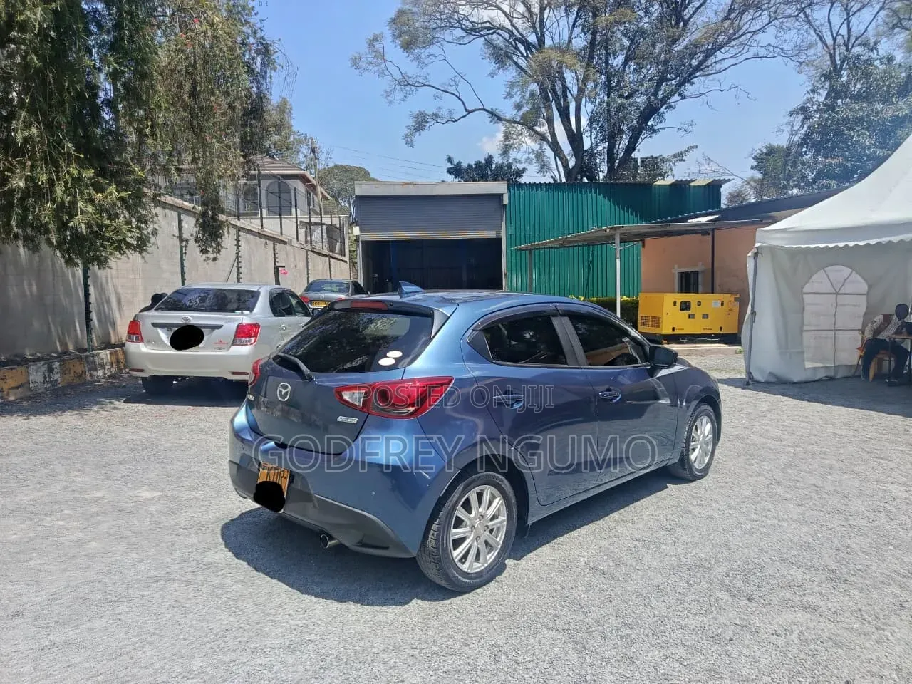 Mazda Demio 2017 Blue