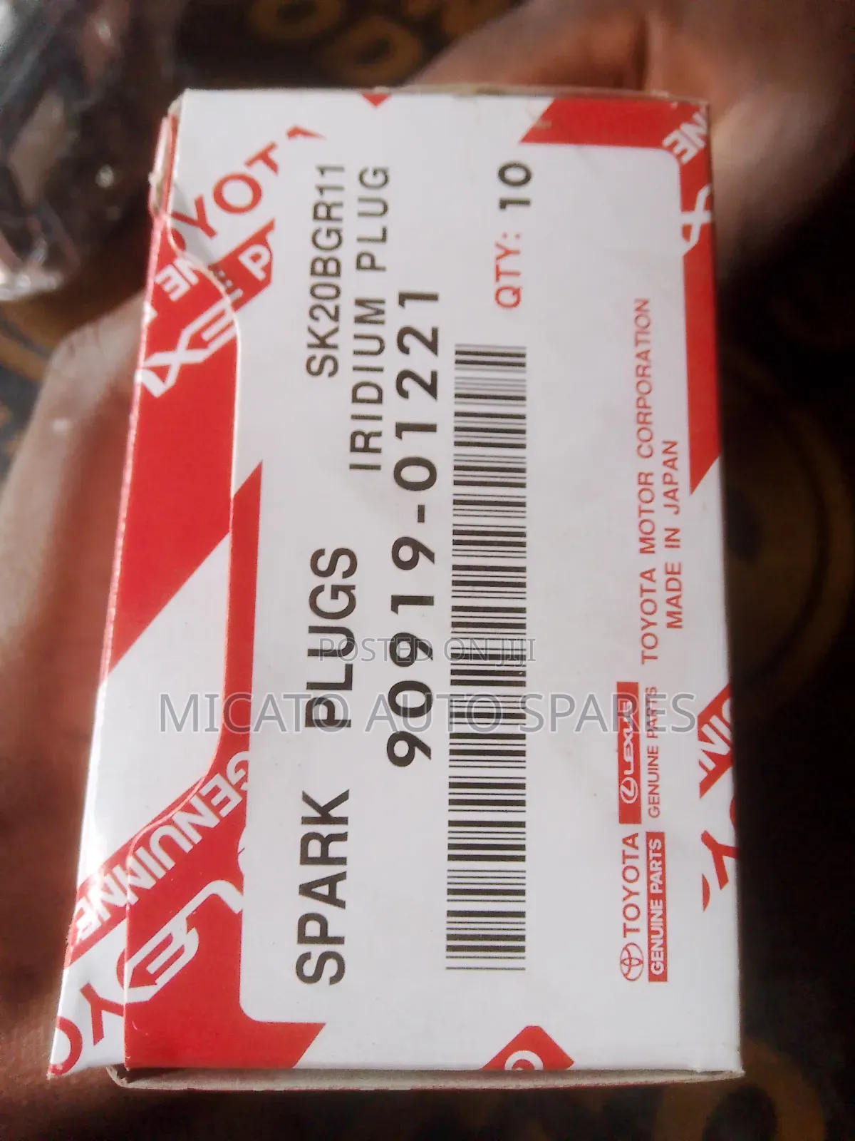Genuine Toyota Spark Plugs SK20BGR11