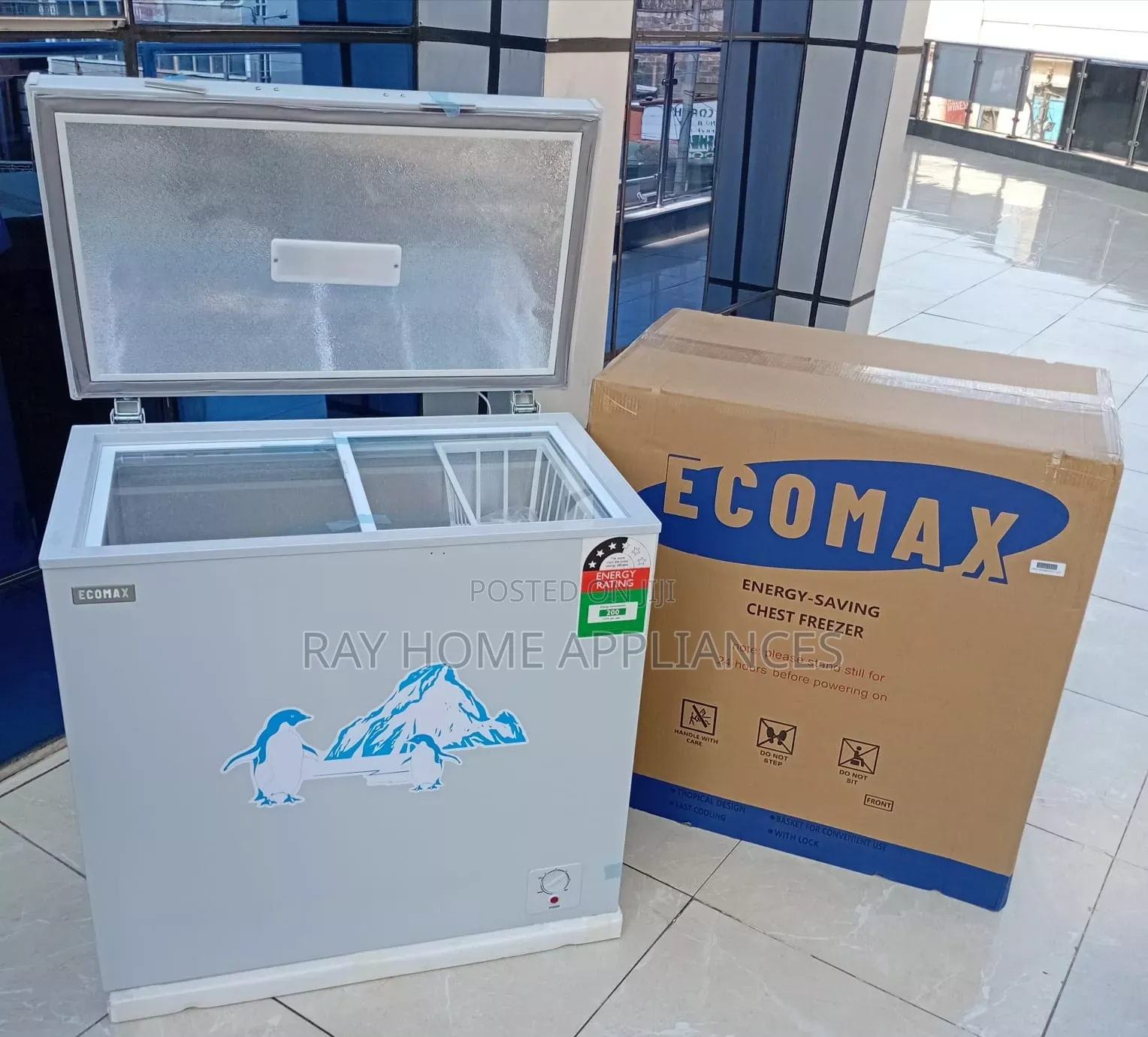 169litres Ecomax Deep Freezer