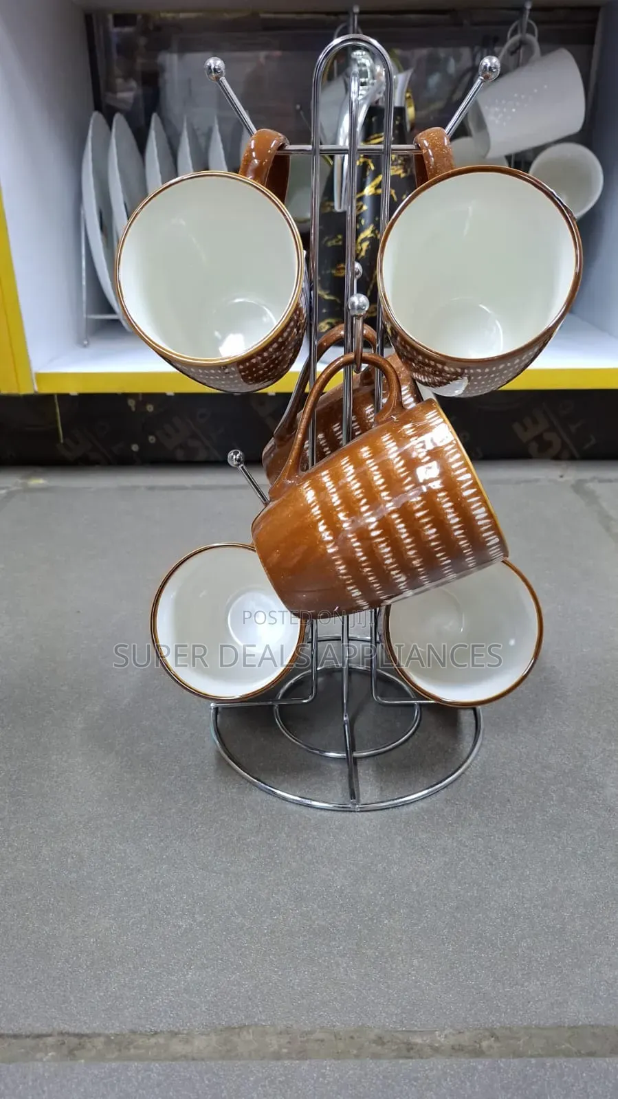 Danny Home 6pcs Ceramic Mugs