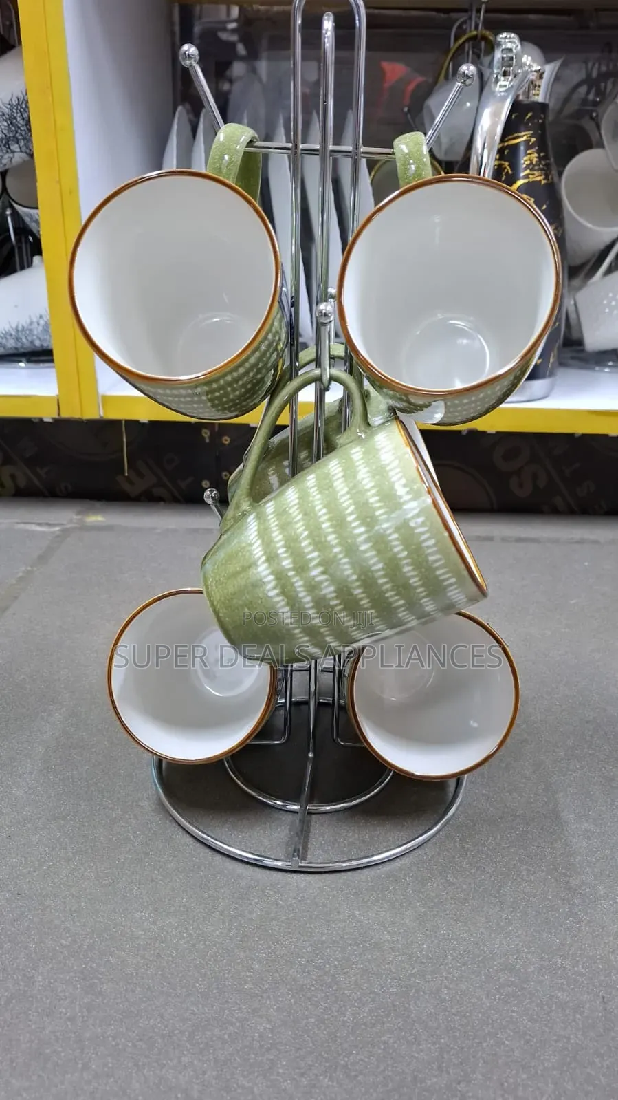 Danny Home 6pcs Ceramic Mugs