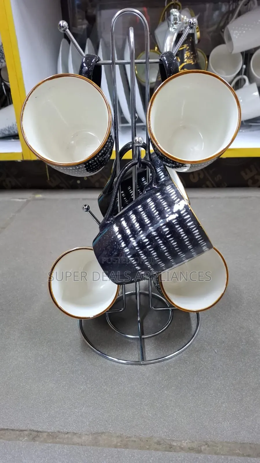 Danny Home 6pcs Ceramic Mugs