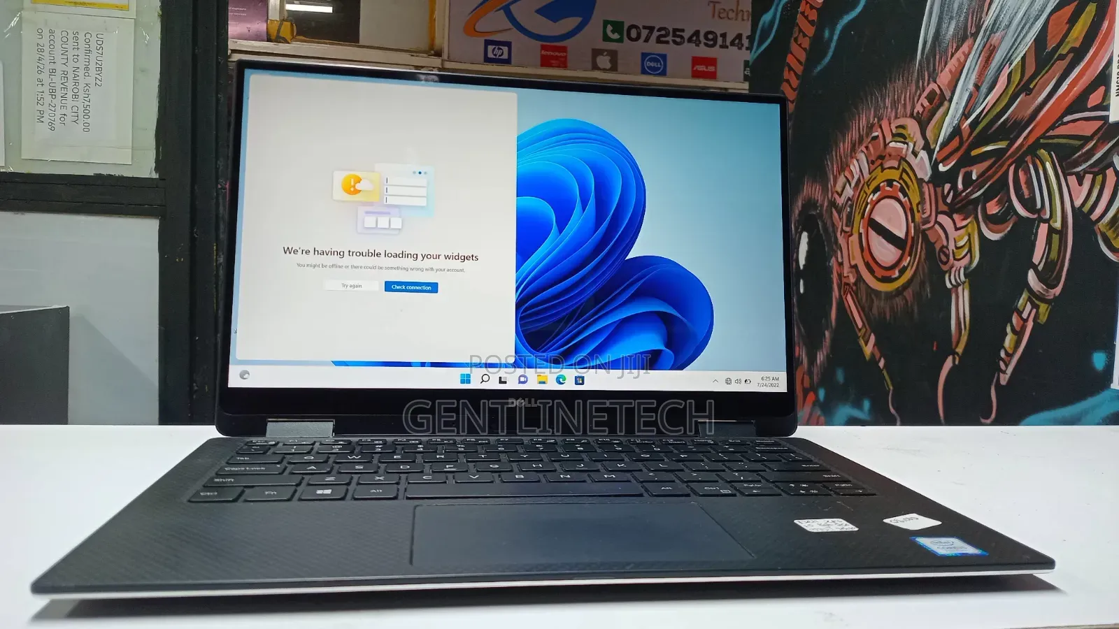 Laptop Dell XPS 13 9365 8GB Intel Core i5 SSD 256GB